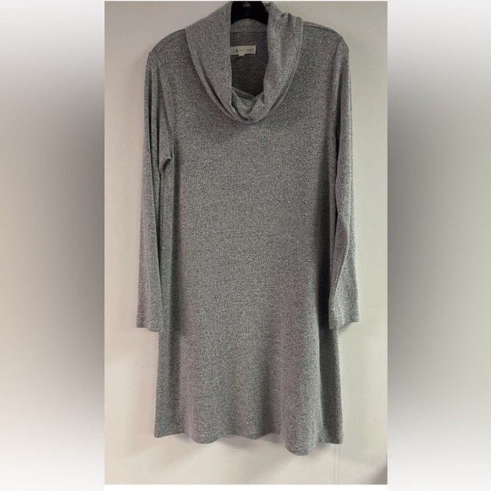 Lou & Grey Cowl Neck Dress Size M